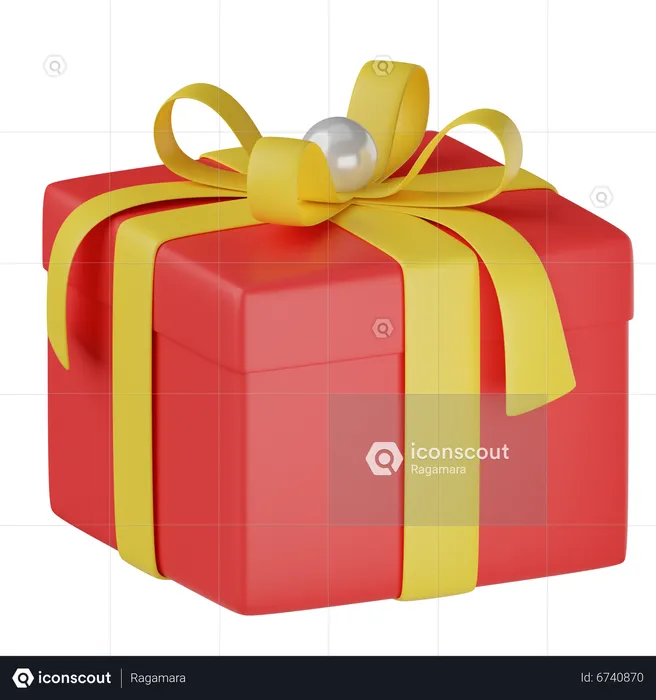 Gift Box  3D Icon