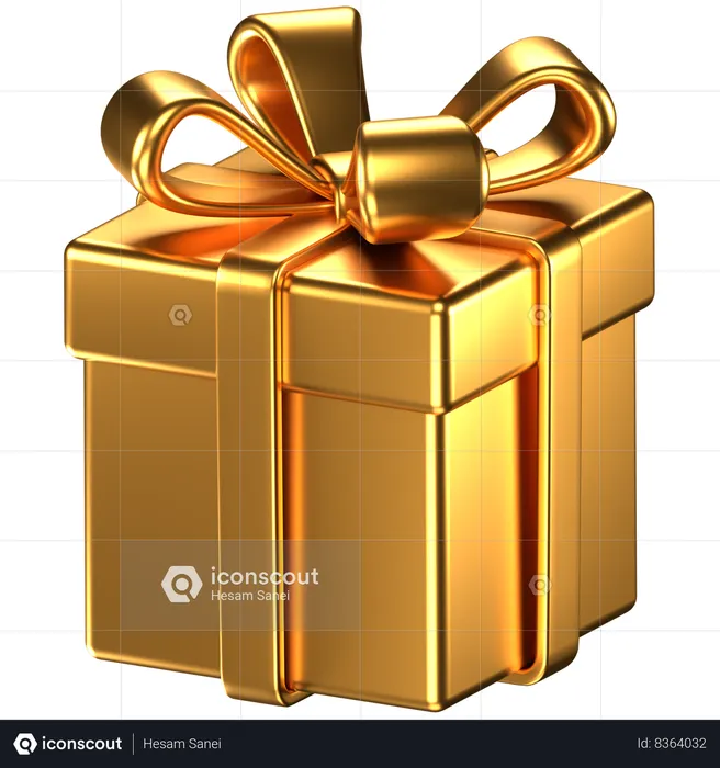 Gift Box  3D Icon