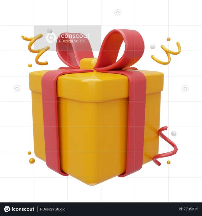 Gift Box  3D Icon