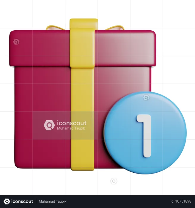 Gift Box  3D Icon