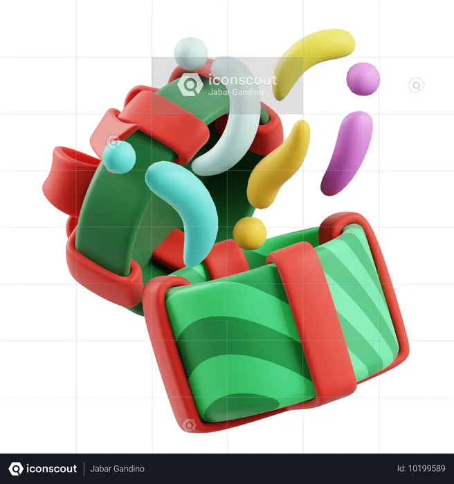 Gift Box  3D Icon