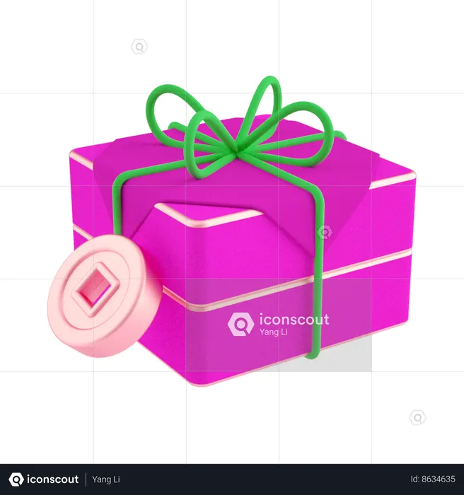Gift Box  3D Icon