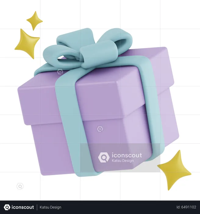 Gift Box  3D Icon