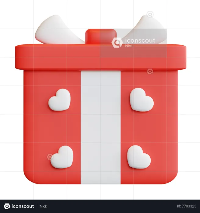 Gift Box  3D Icon