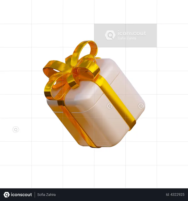 Gift box  3D Illustration