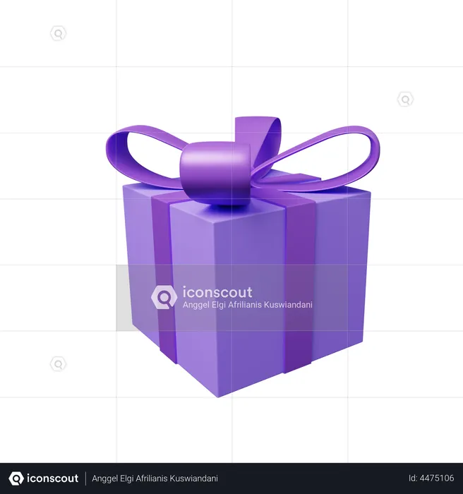 Gift Box  3D Illustration