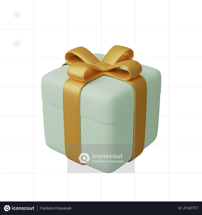 Gift Box  3D Illustration