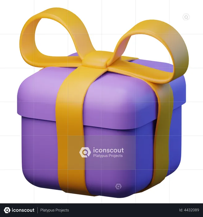 Gift Box  3D Illustration