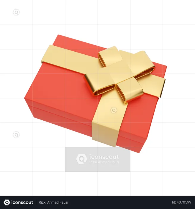 Gift Box  3D Illustration