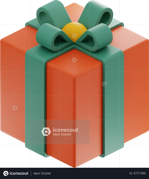 Gift Box  3D Illustration