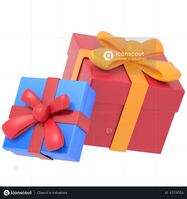 Gift Box  3D Illustration