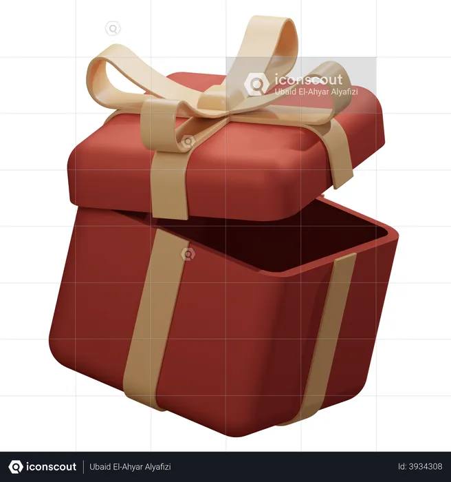 Gift Box  3D Illustration