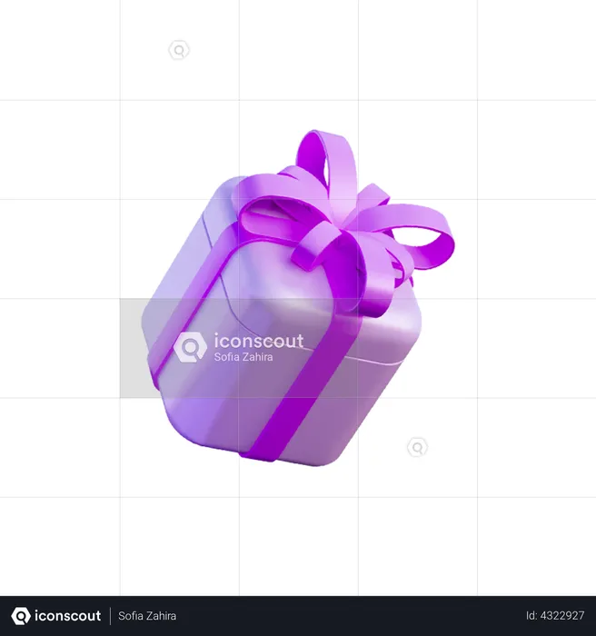 Gift box  3D Illustration