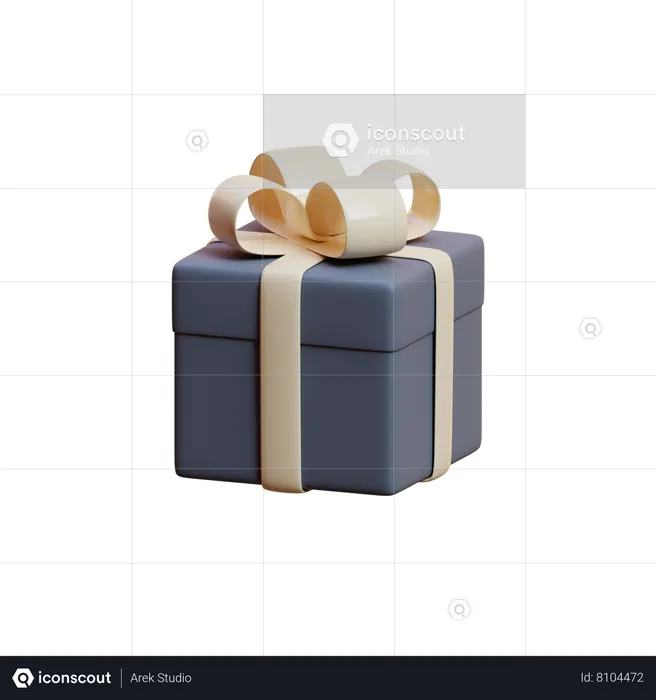 Gift, 3D, icon, png