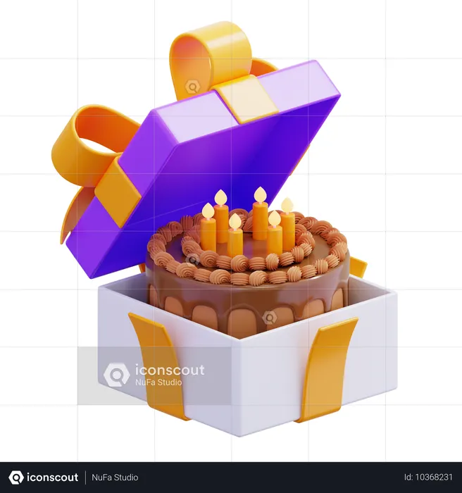 Gift Boxes  3D Icon