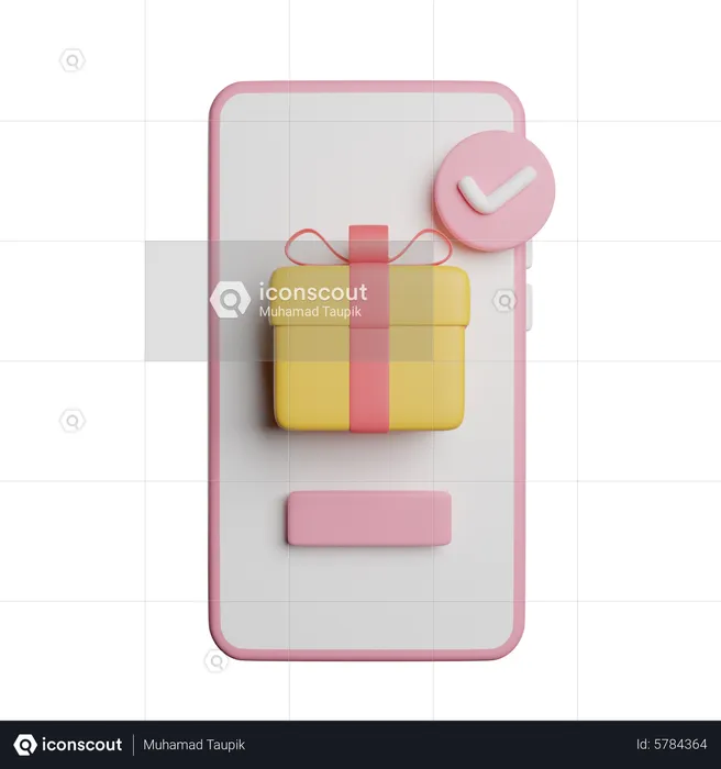 Gift Order Apps  3D Icon