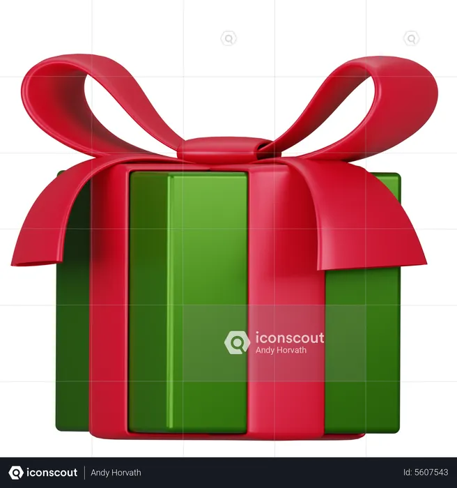 Gift Present  3D Icon