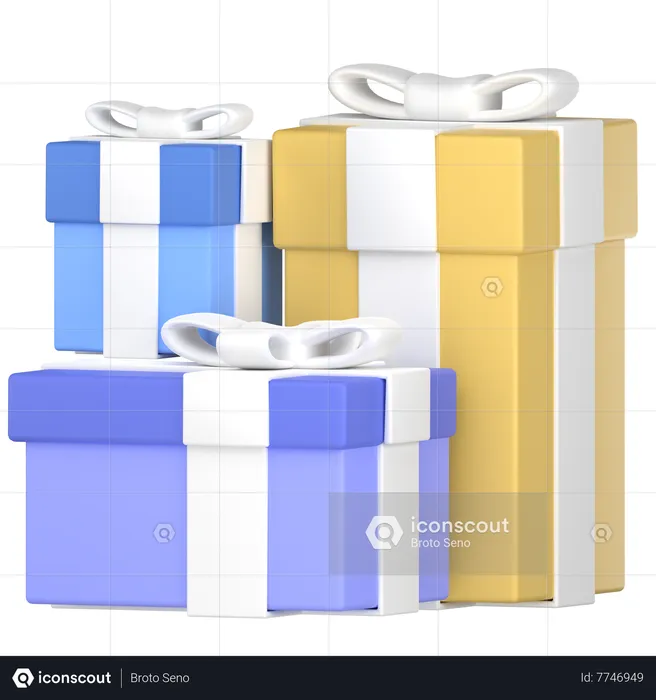 Gifts  3D Icon