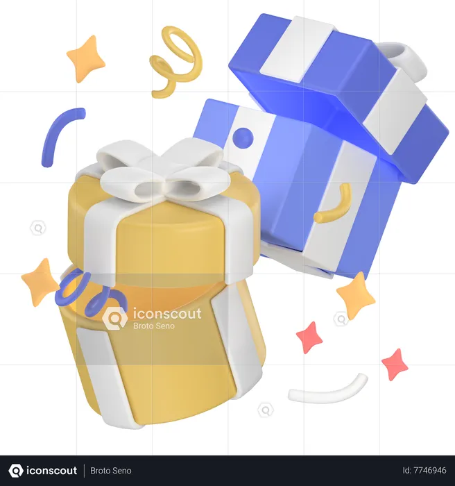 Gifts  3D Icon