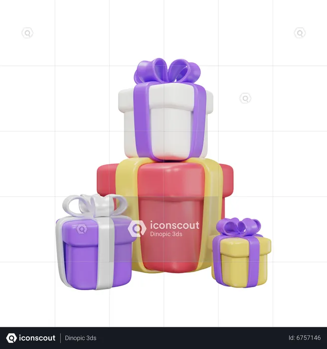 Gifts  3D Icon