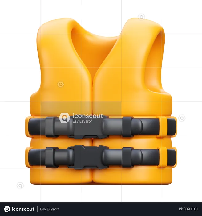 Gilet de sauvetage  3D Icon