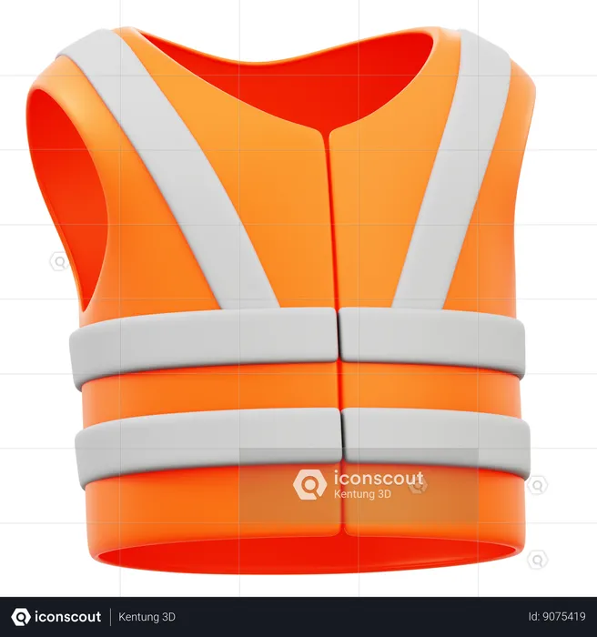 Gilet de sauvetage  3D Icon