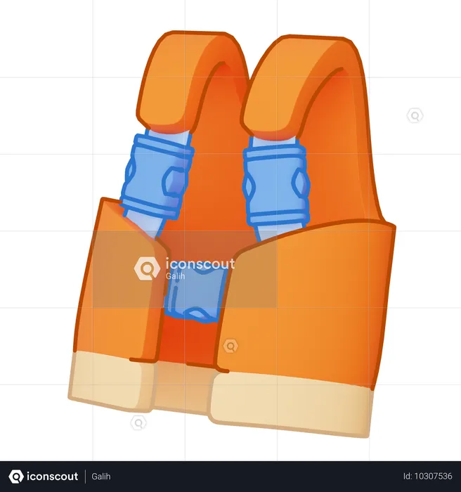 Gilet de sauvetage  3D Icon