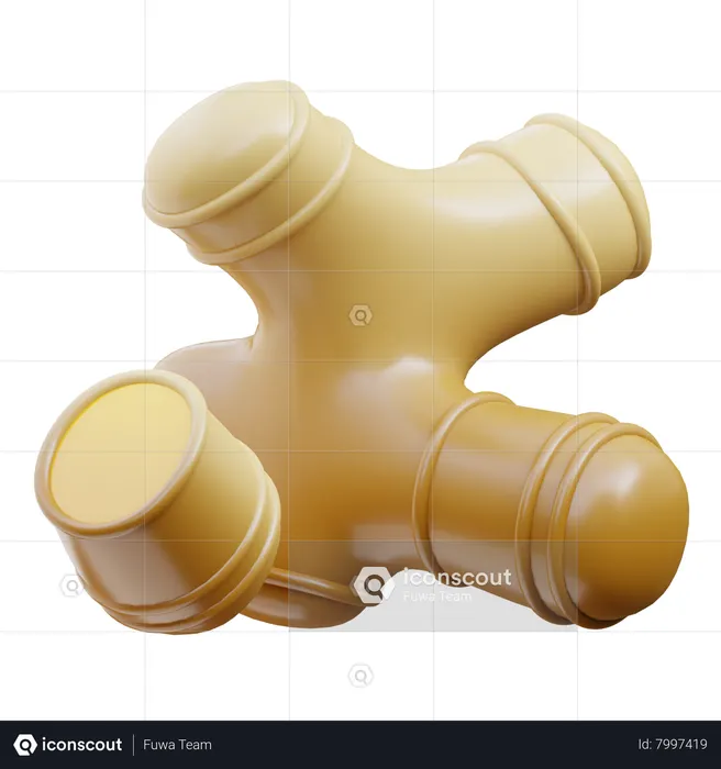 Ginger  3D Icon