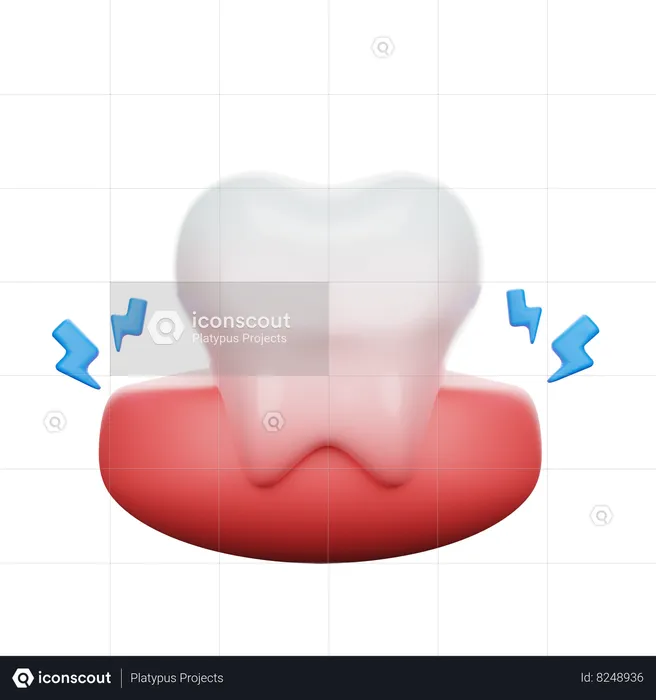 Gingivite  3D Icon