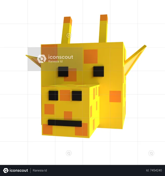 Giraffe  3D Icon