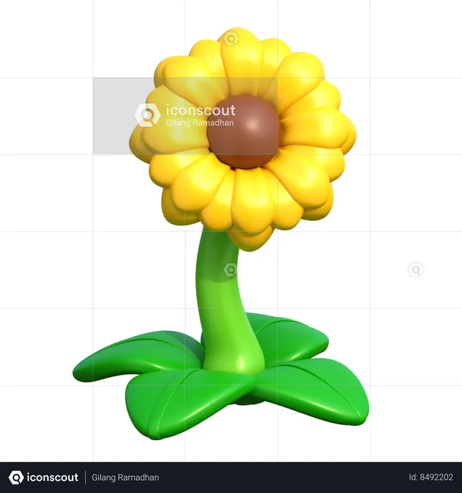 Girasol  3D Icon