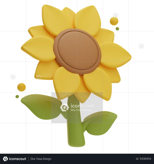 Girasol  3D Icon