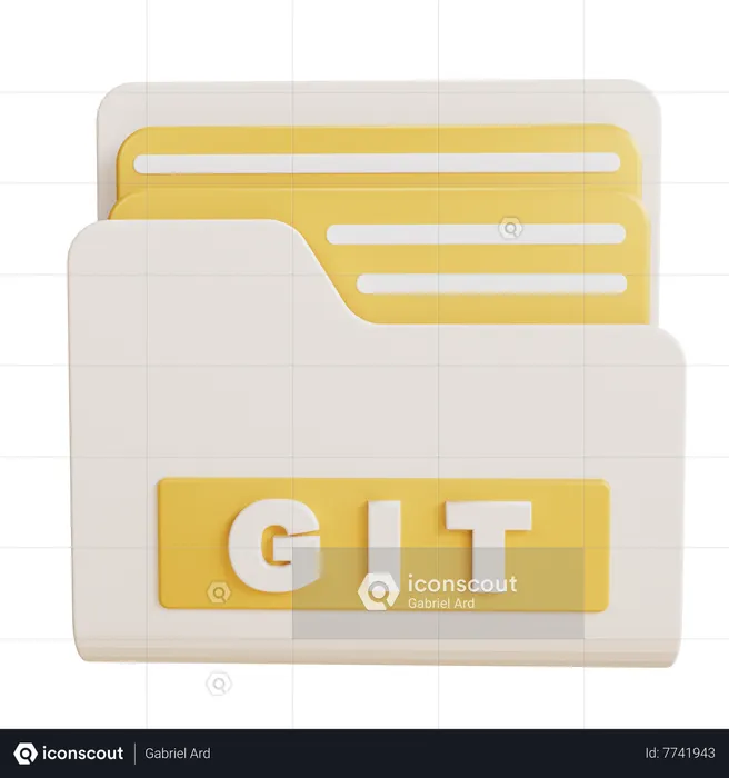 GIT Folder  3D Icon