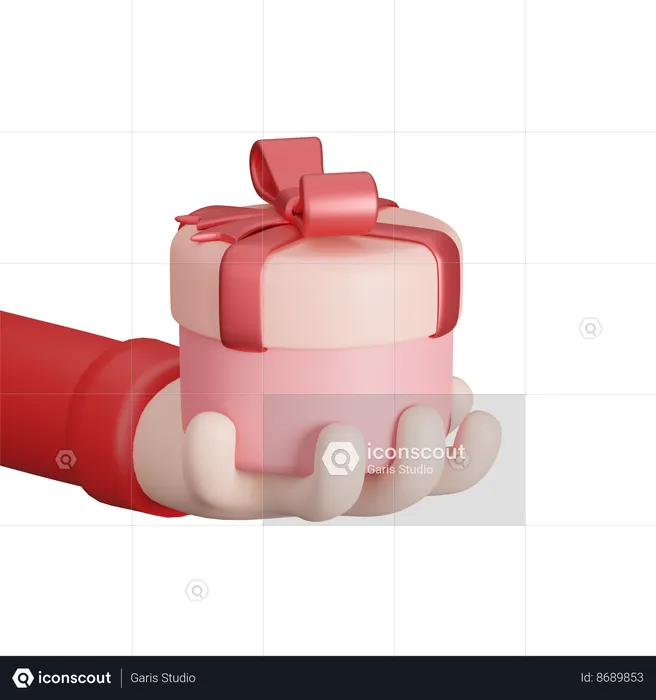 Give Gift  3D Icon