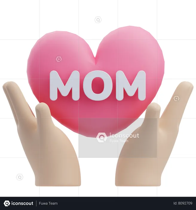 Give Love  3D Icon