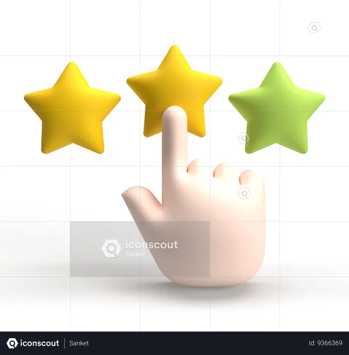 Give Rating  3D Icon