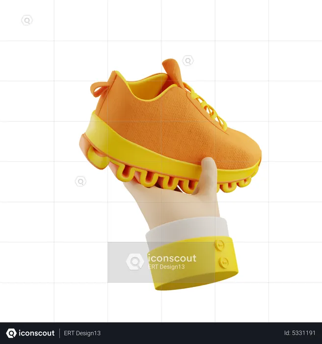 Give Shoes  3D Icon