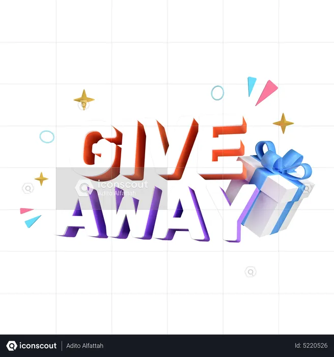 Giveaway  3D Icon