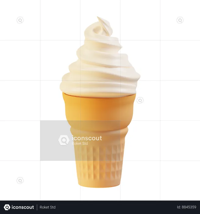 Glace  3D Icon