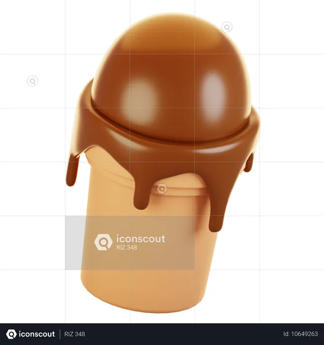 Glace  3D Icon