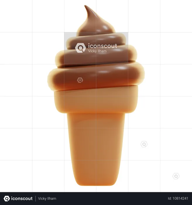 Glace  3D Icon