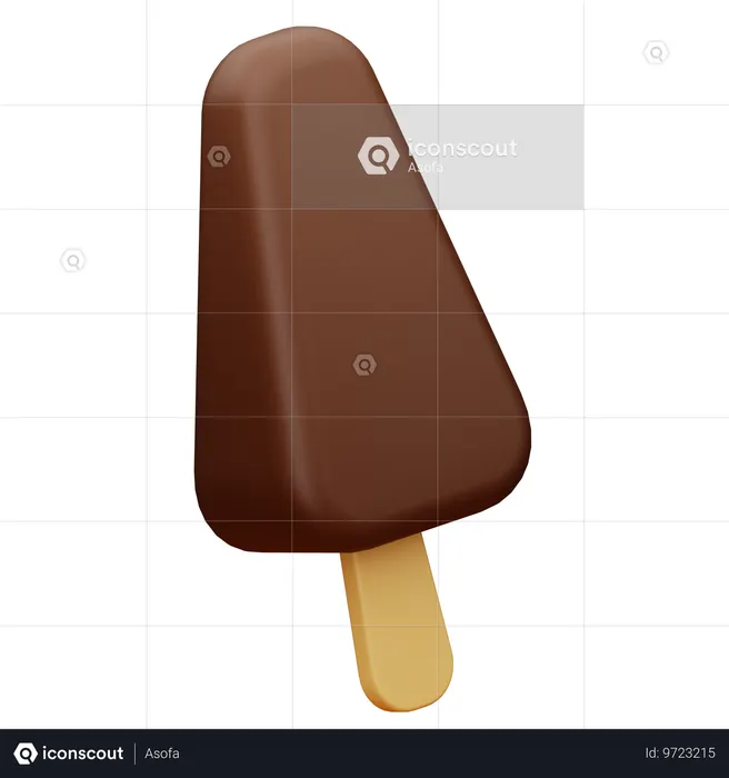 Glace à l'eau  Icône 3D