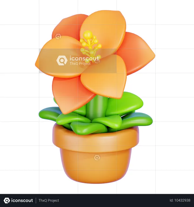 Gladiole  3D Icon