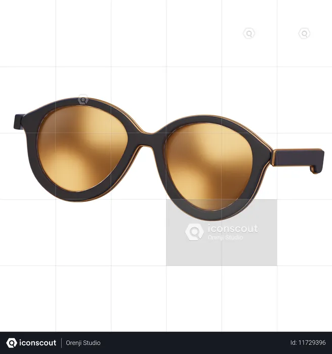 Glasses  3D Icon