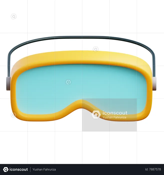 Glasses  3D Icon