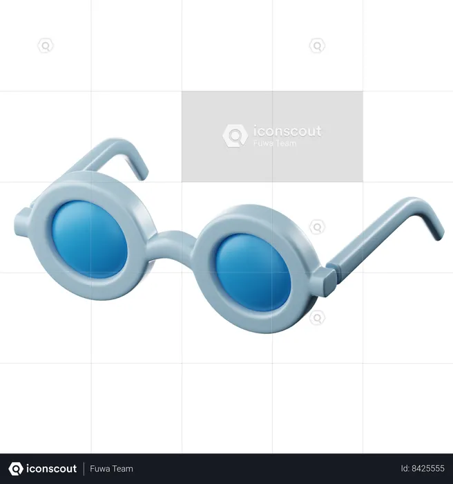 Glasses  3D Icon