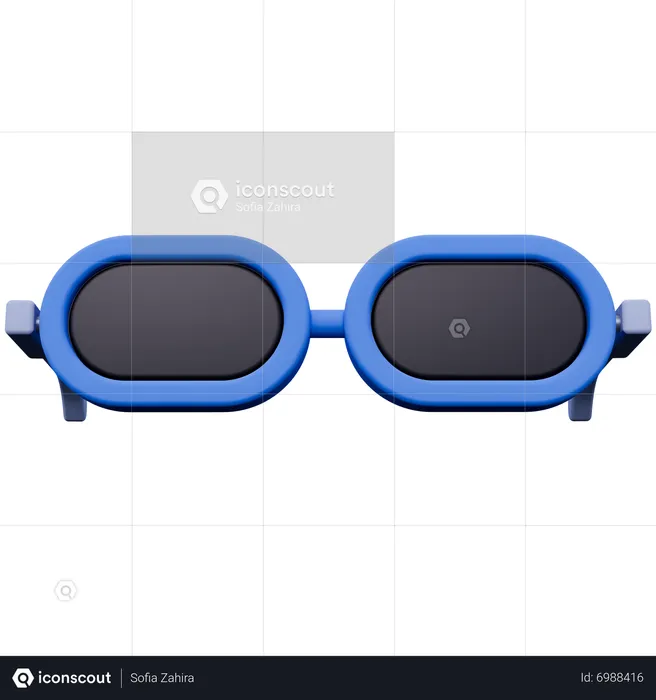 Glasses  3D Icon