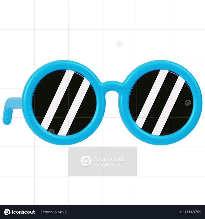 Glasses  3D Icon