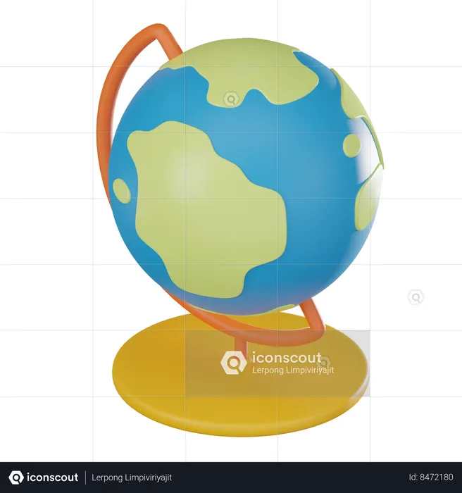 Global education  3D Icon