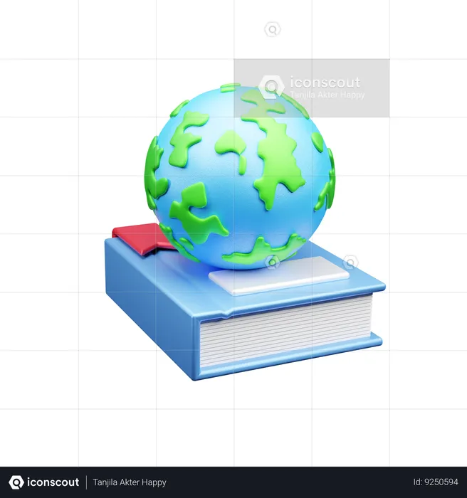 Global Education  3D Icon